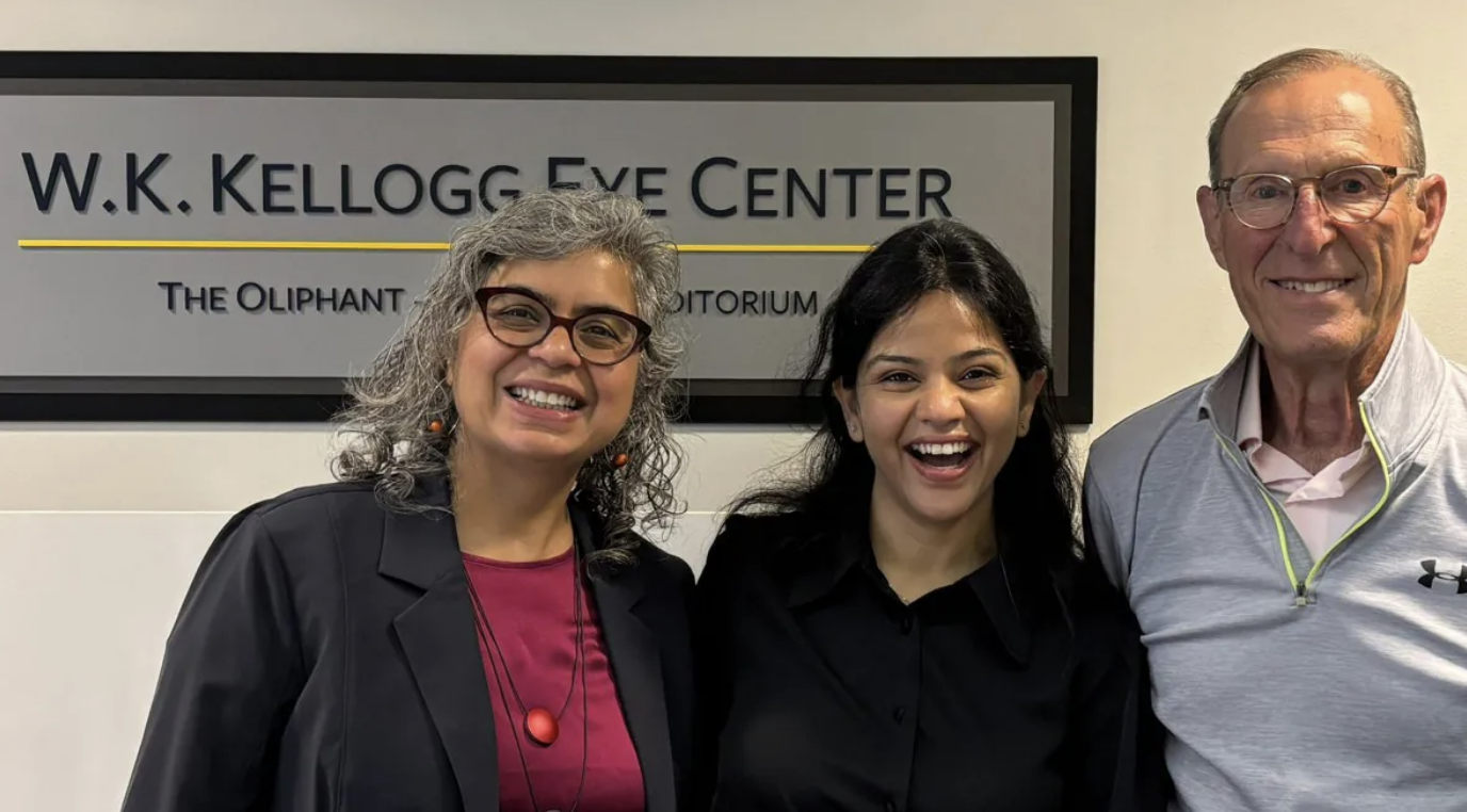 Dr. Sangeeta Khanna, Dr. Praveena Guddeti, Dr. Jonathan Trobe