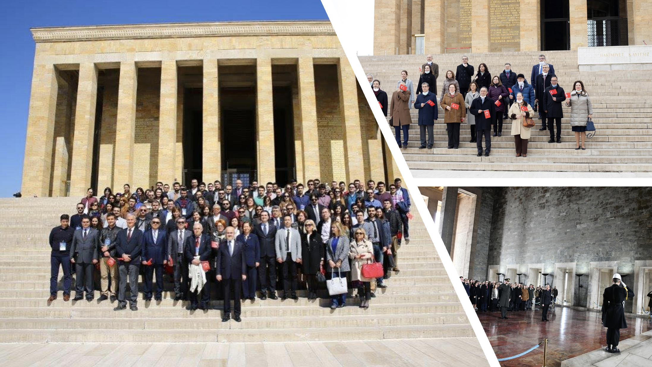 Photo collage of people from the Turkish Ophthalmological Association