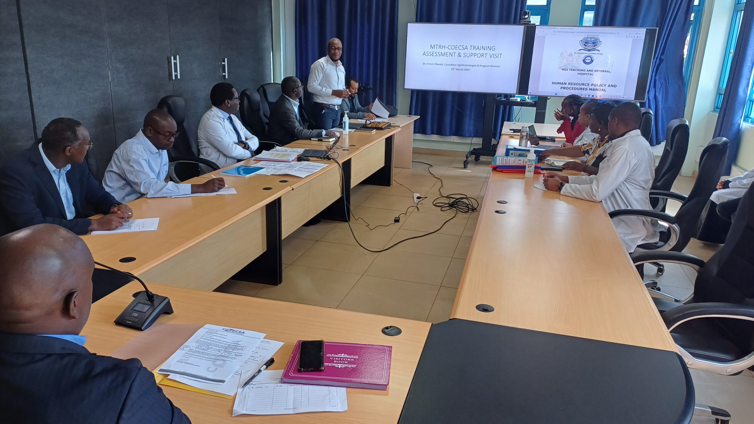COECSA Training Assessment and Support Visit to MTRH